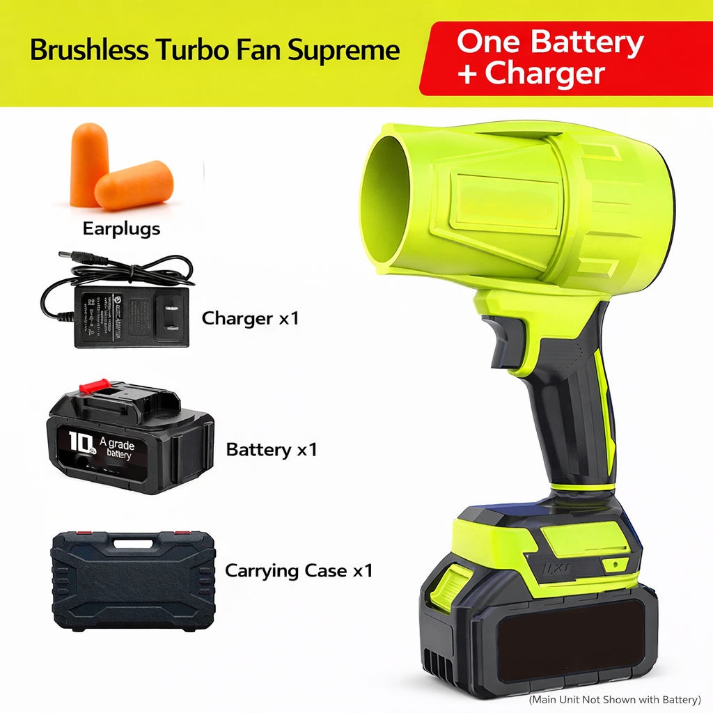 Cordless Electric Handheld Leaf Blower For Quick Yard Cleanup