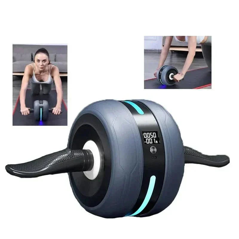 CorePulse Bauchmuskel-Rad mit Rückprall- und Zählfunktion für effektives Core-Training