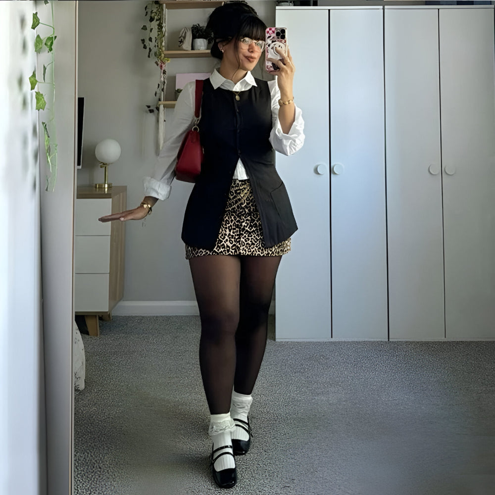 Winter Lined Thermal Leggings With Sheer Look For Winter Wear