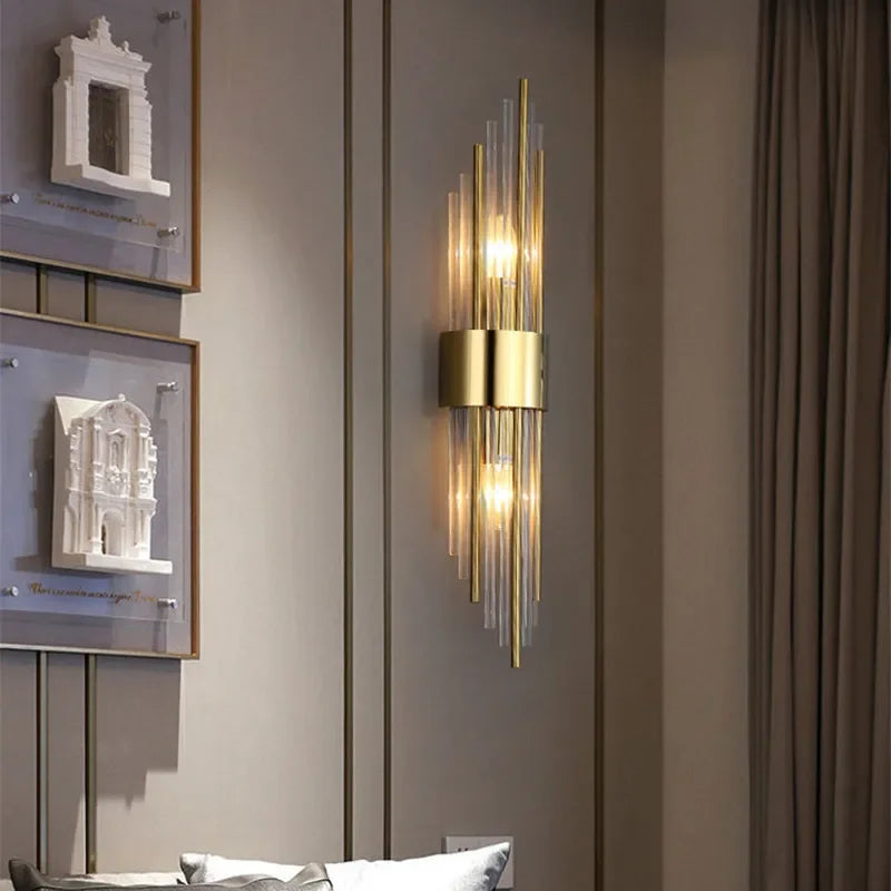 NobleGlow Zářivá nástěnná lampa pro stylové domácí interiéry