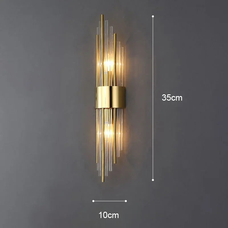 NobleGlow Zářivá nástěnná lampa pro stylové domácí interiéry