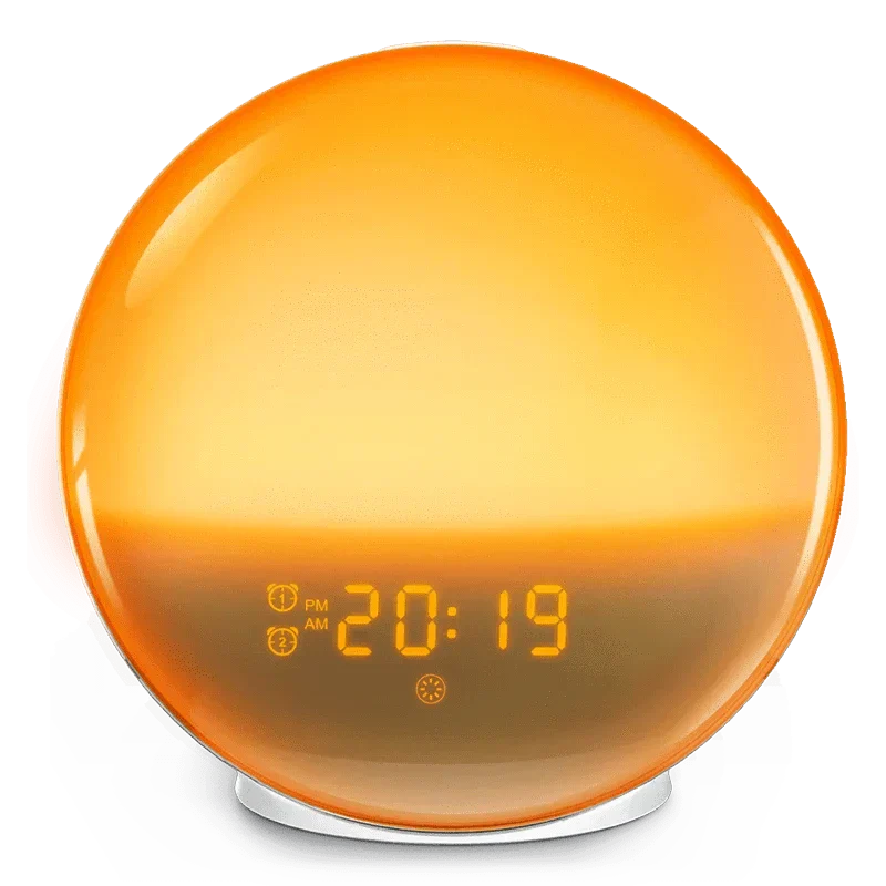 SunriseGlow ébresztőóra napfelkelte-szimulációval és természetes hangokkal