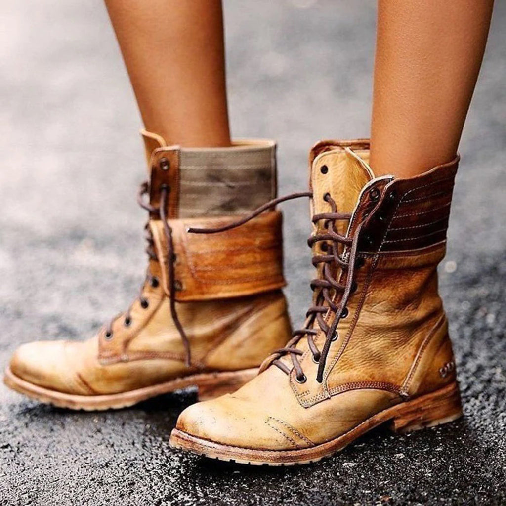 Nova Stiefel Zeitloses Leder für klassischen Stil Schuhe
