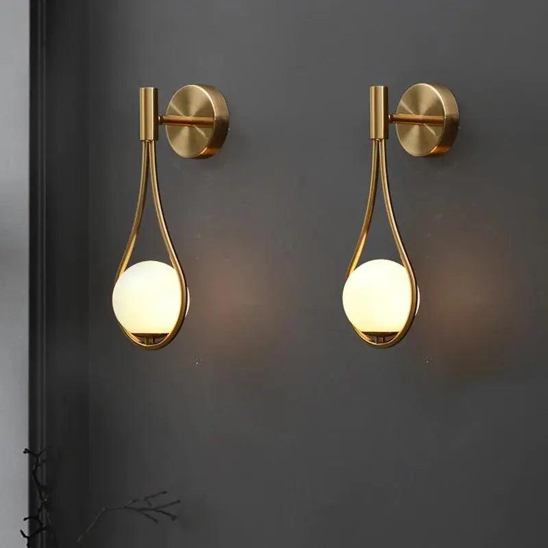 Aplique de pared Astra Nordic para salas de estar y pasillos