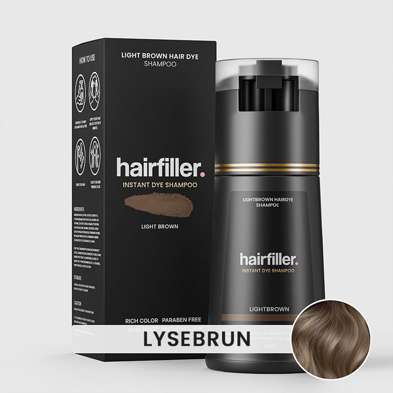 10-Minute Hair Color Shampoo – Gray Coverage & Long-Lasting Root Touch-Up