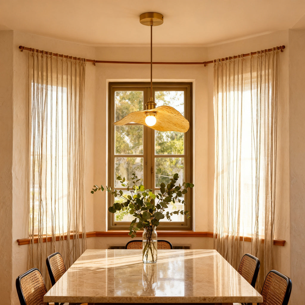 גוף תאורה תקרתי שקוע נובה מברזל צהוב לעיצוב פנים מודרני