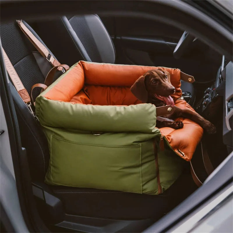 Waterproof Dog Car Seat For Everyday Travel And Trips | Rosalyssa