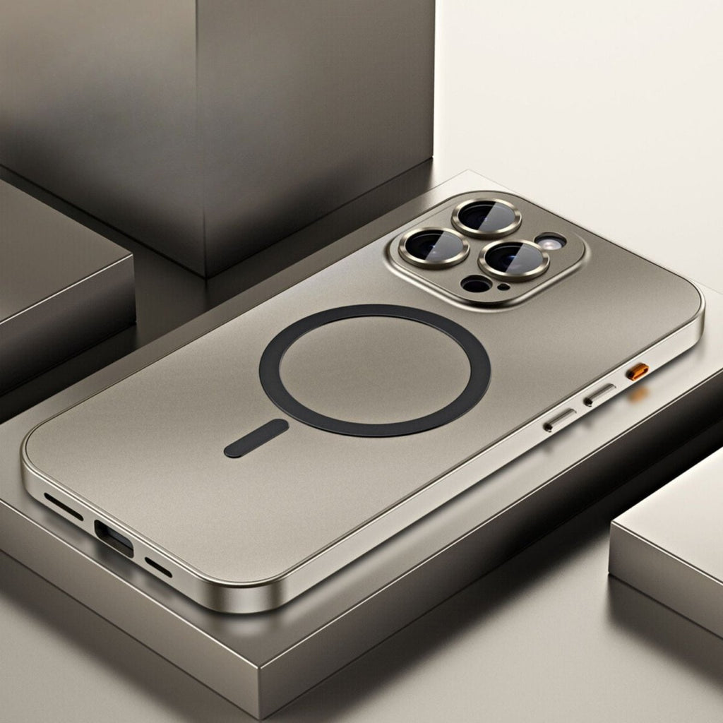 IronGuard Slim Magnetic Metal Case For iPhone Devices