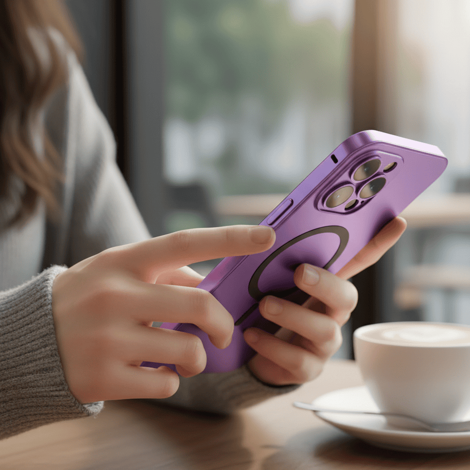 IronGuard Slim Magnetic Metal Case For iPhone Devices