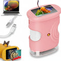 Microscopio Digitale Portatile Tascabile 1000x con Luce LED per Apprendimento