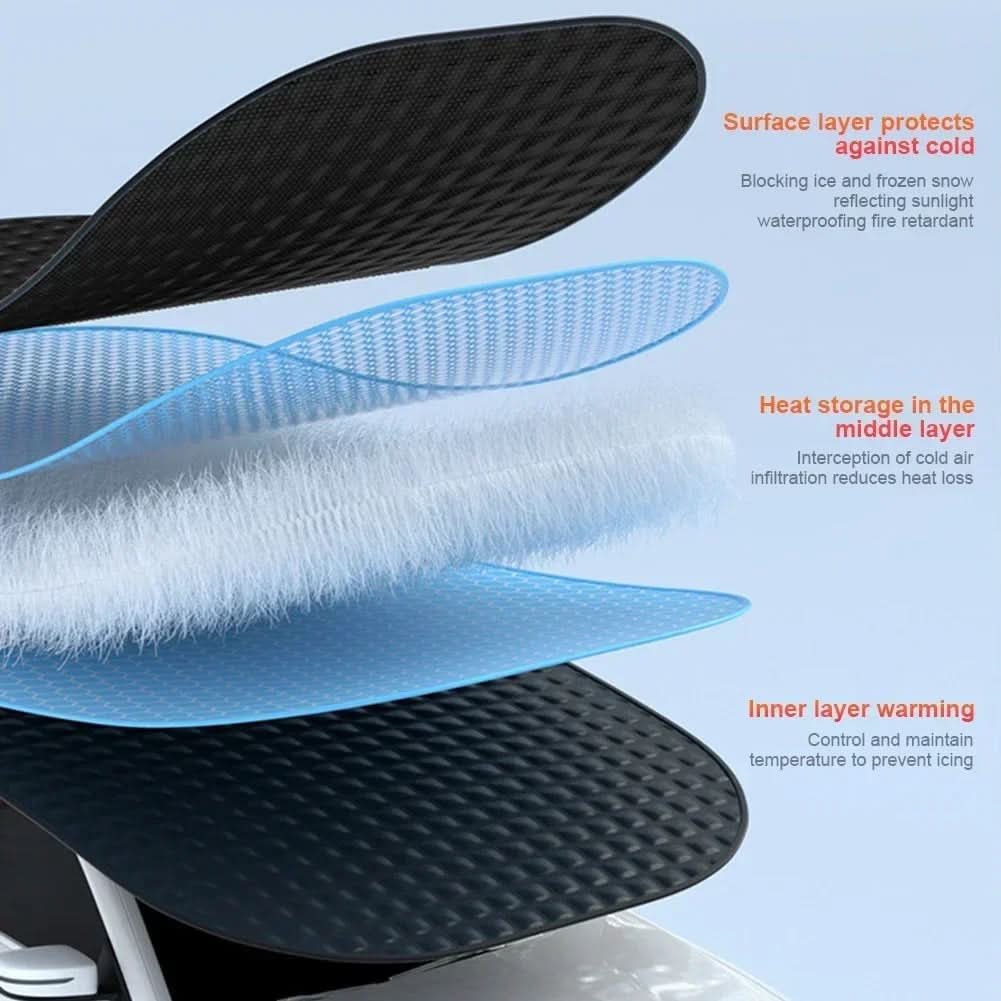 AeroShield Magnetische Frostschutz-Autoplane mit wärmereflektierendem Design