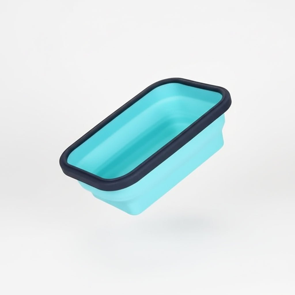 Składane pojemniki na posiłki NovaFold z silikonu, bezpieczne do mikrofalówki i oszczędzające miejsce