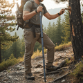 TrailForge Stainless Steel Camping Walking Poles Robust