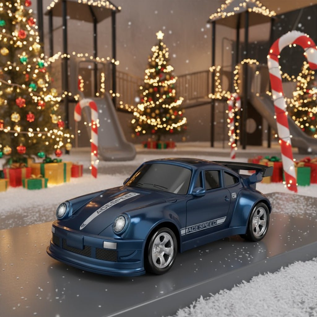 VoltBite 1:64 Mini Racingbil med 2,4 GHz fjärrkontroll och driftdäck