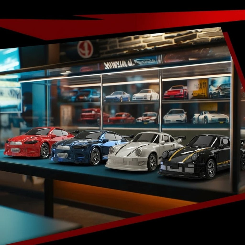 DriftX Nano 1:64 Zdalnie Sterowany Samochód Driftowy do Płynnego Poślizgu