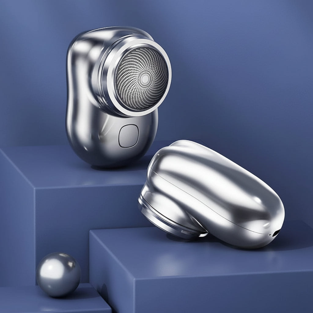 Portable Mini Metal Electric Shaver For Beard And Body Hair Trimming