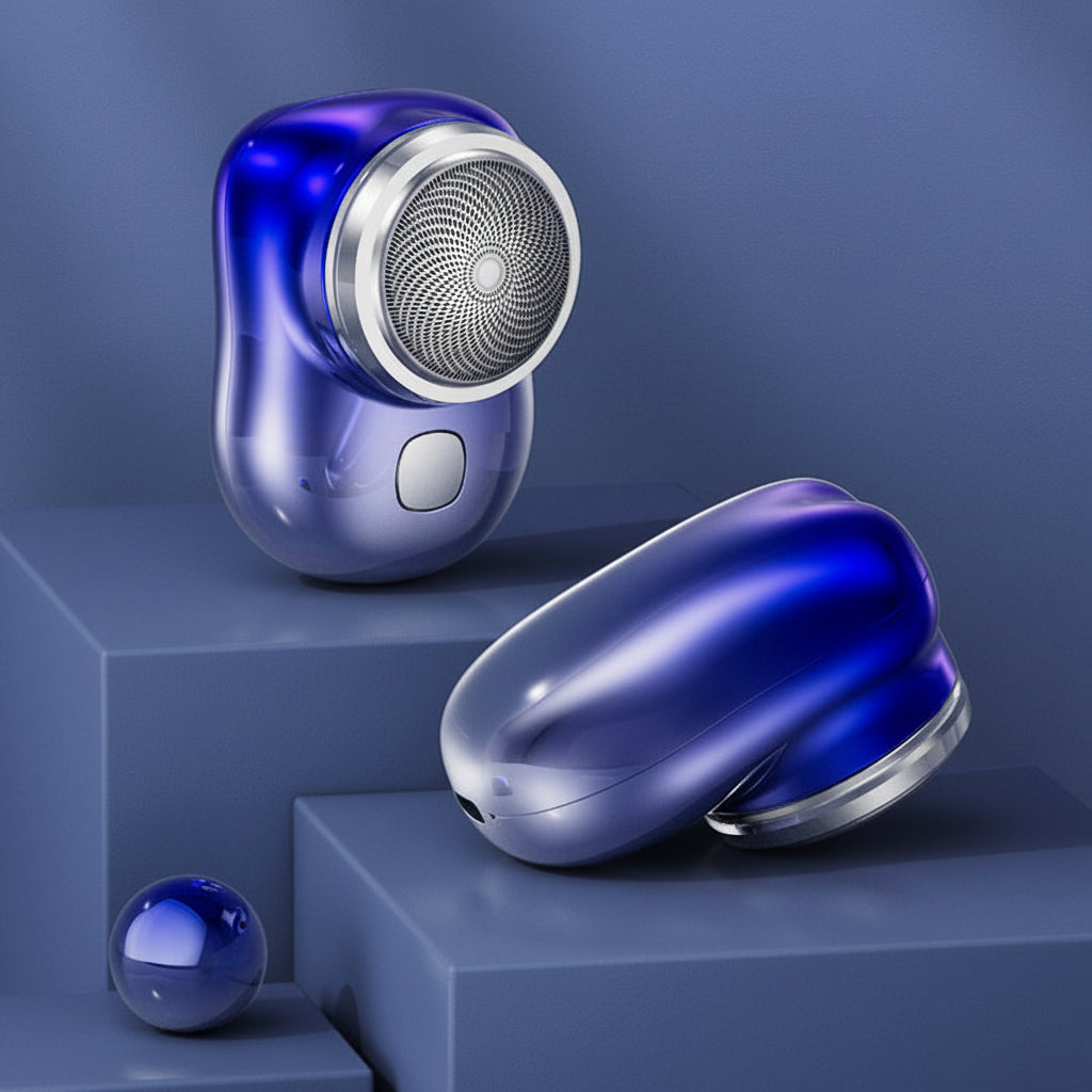 Portable Mini Metal Electric Shaver For Beard And Body Hair Trimming