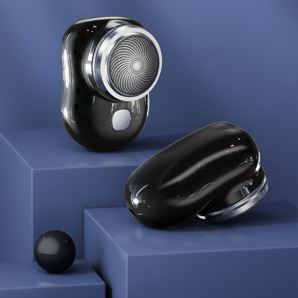 Portable Mini Metal Electric Shaver For Beard And Body Hair Trimming