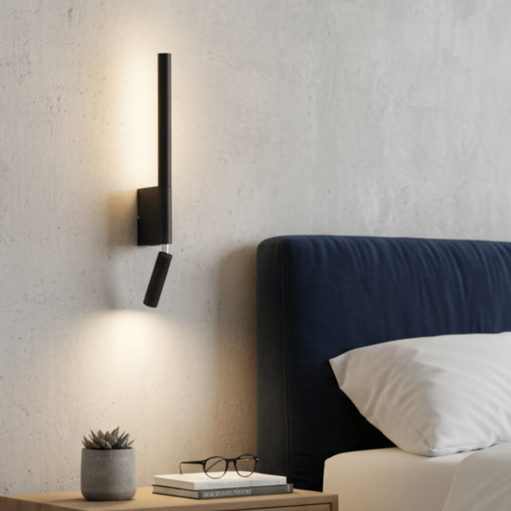 SerenGlow minimalistické nástěnné světlo s teplým bílým LED osvětlením