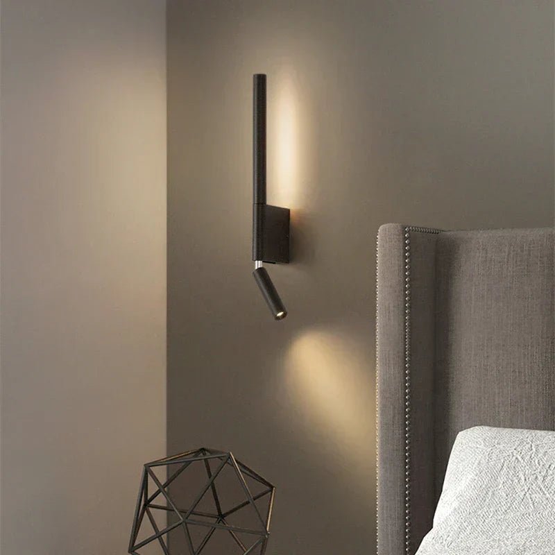 SerenGlow minimalistické nástěnné světlo s teplým bílým LED osvětlením