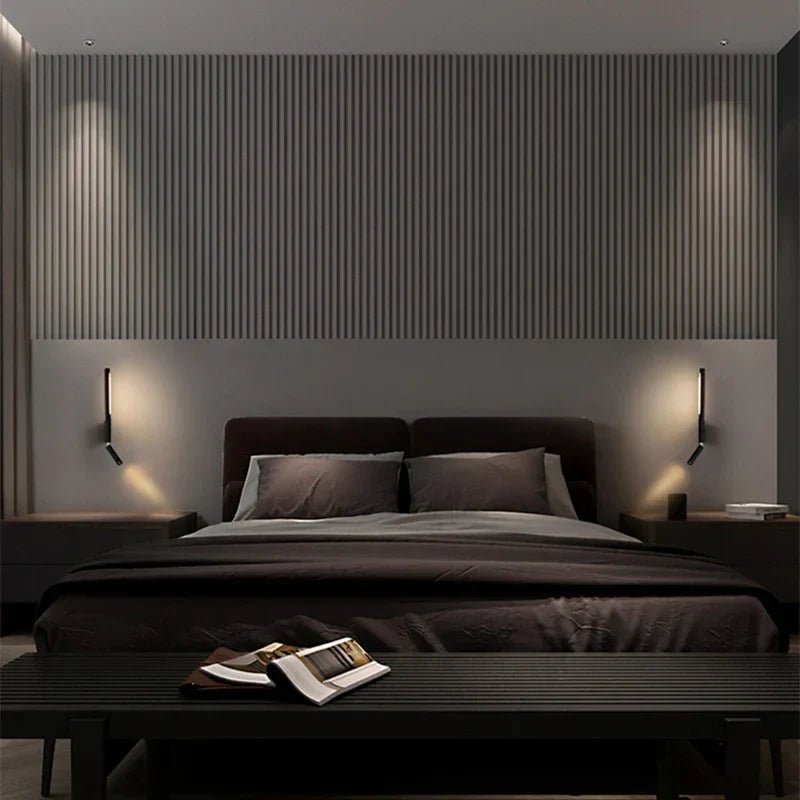 SerenGlow minimalistické nástěnné světlo s teplým bílým LED osvětlením