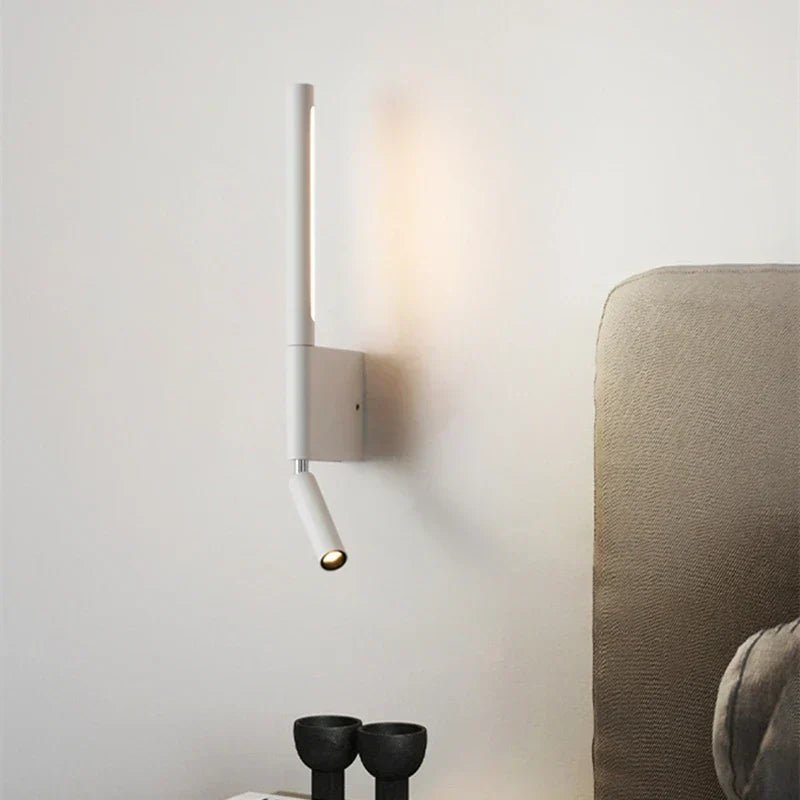 SerenGlow minimalistické nástěnné světlo s teplým bílým LED osvětlením