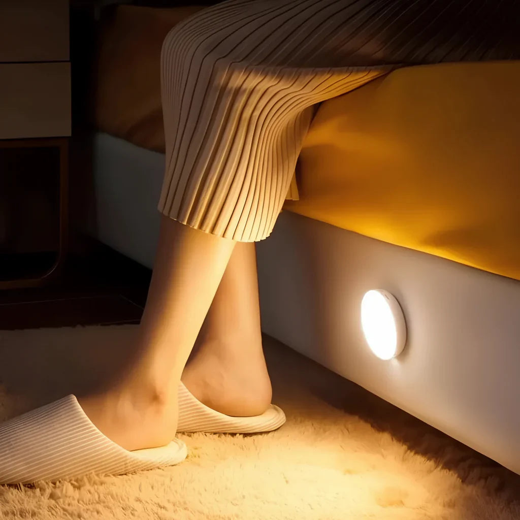 Wireless LED Motion Sensor Night Light For Hallways And Stairs