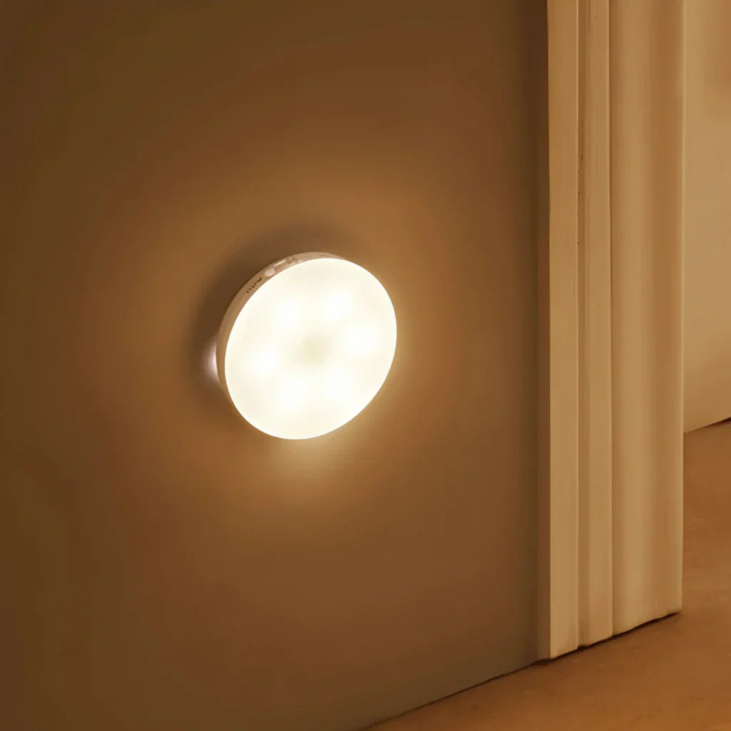 Wireless LED Motion Sensor Night Light For Hallways And Stairs