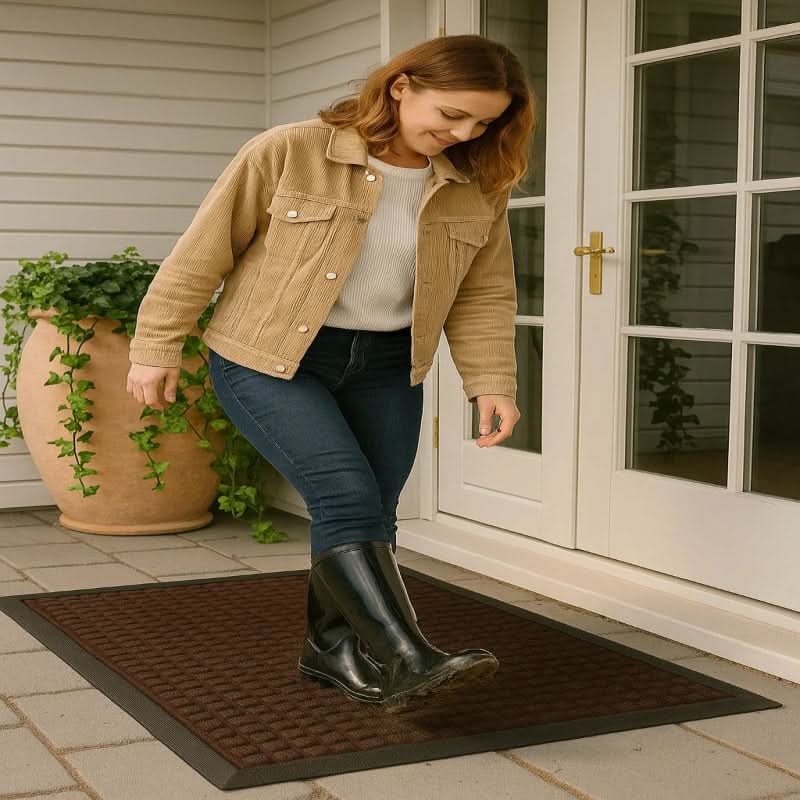 EntryGuard All-Weather Anti-Slip Floor Mat for Clean Floors