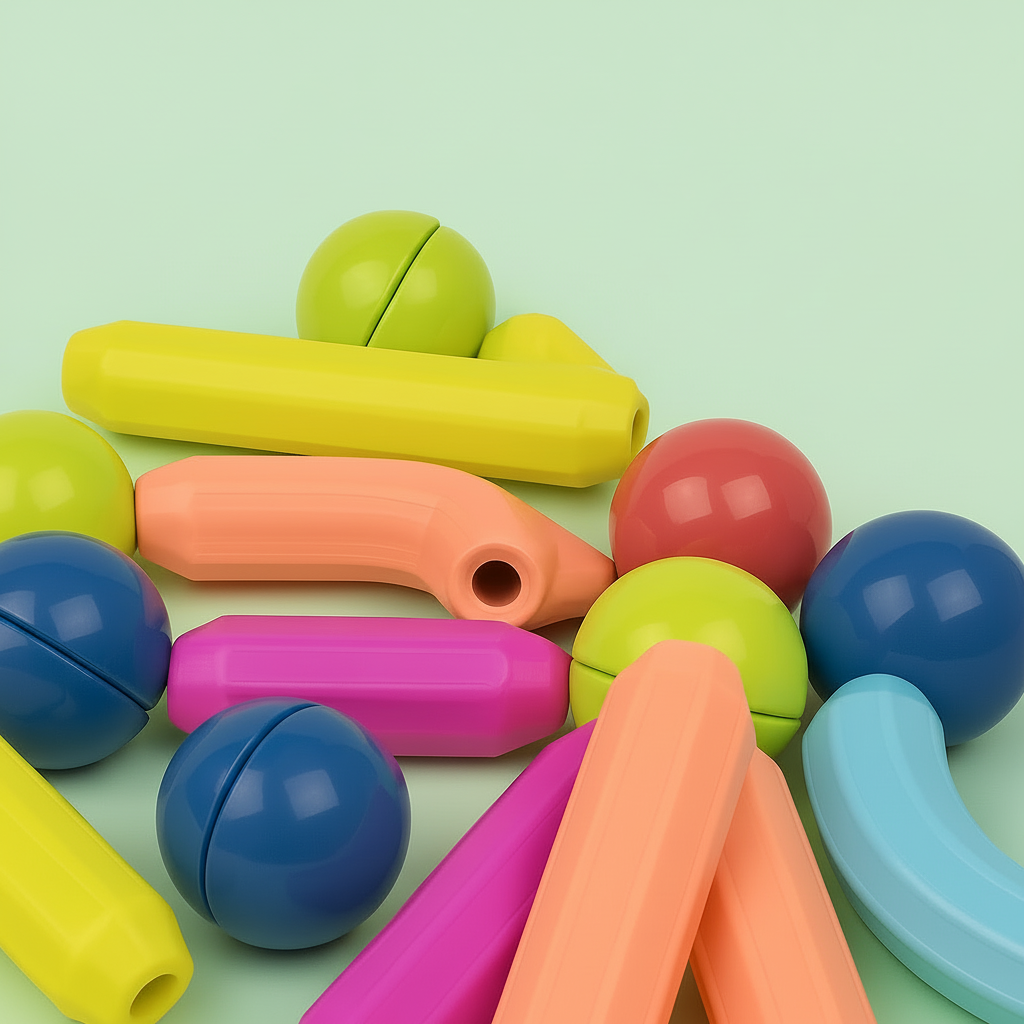 Kit de bloques magnéticos para aprendizaje STEM y juego creativo