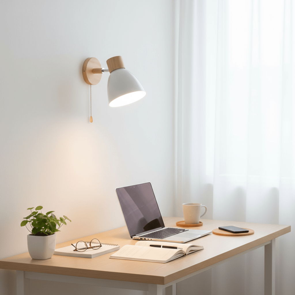 Lumenova Nordic fa fali lámpa modern belső terekhez