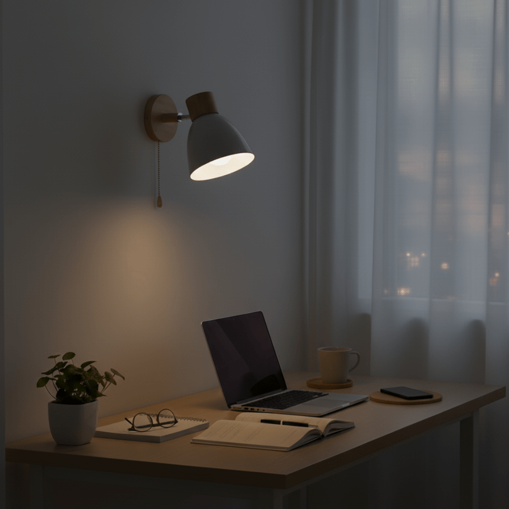 Lumenova Nordic fa fali lámpa modern belső terekhez