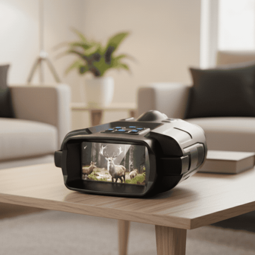LumaScout 4K éjjellátó távcső 8x zoommal szabadtéri kalandokhoz