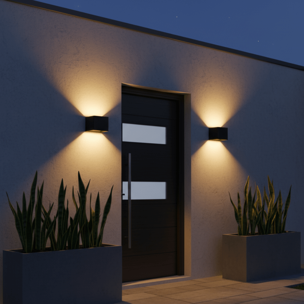 Lampada da parete LED wireless LuminaWave con sensore di movimento e batteria da 4000 mAh