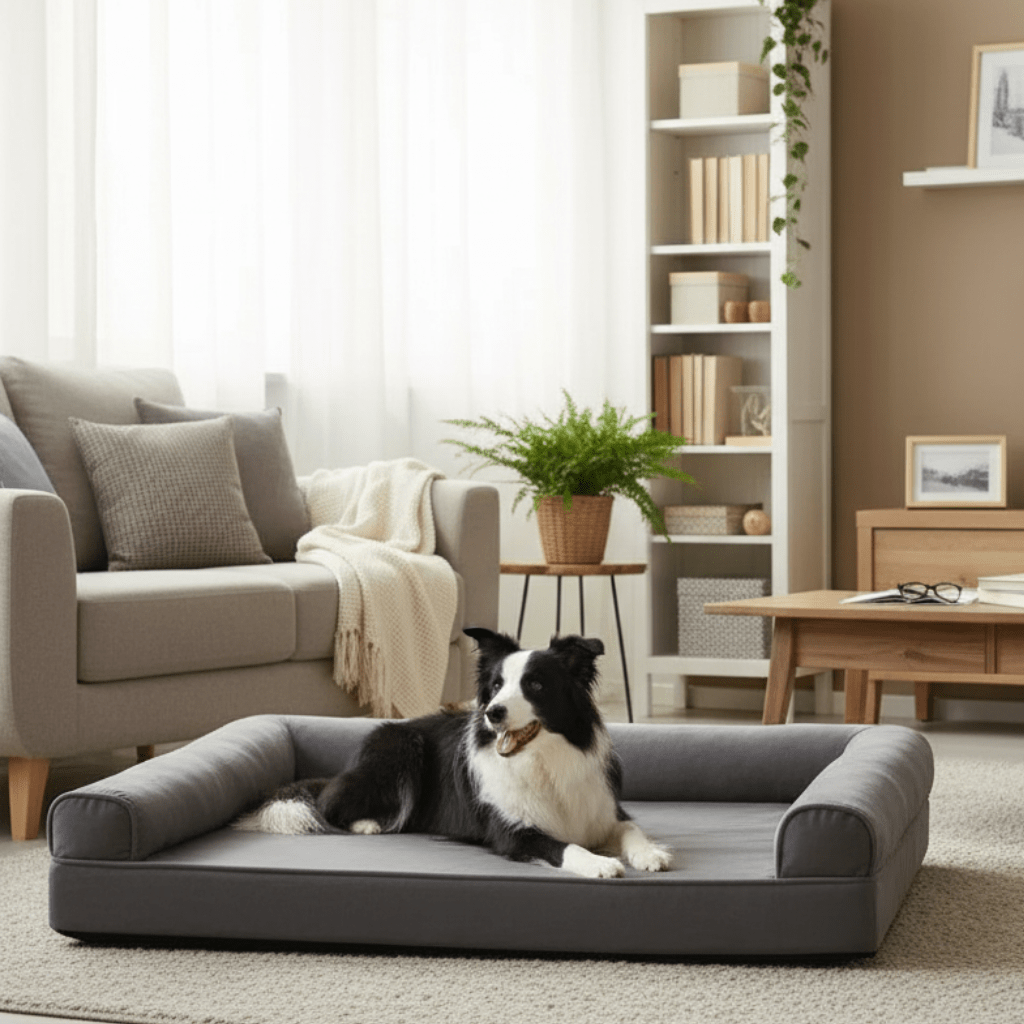 CuddleCloud ortopedická pěnová pohovka-postel pro psy a domácí mazlíčky