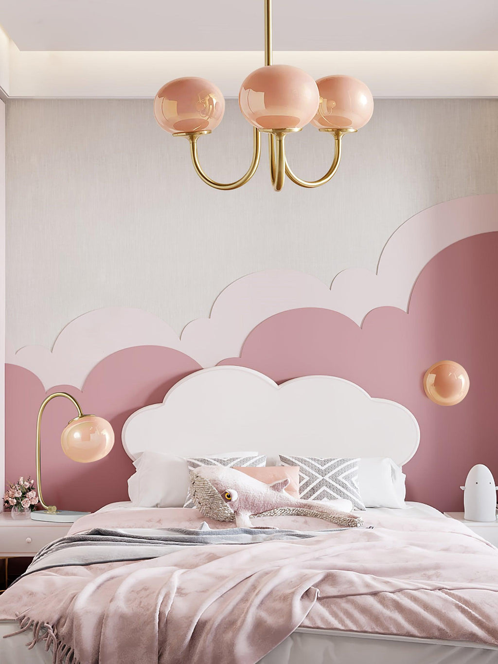 Cloud Puff Modern Chandelier Ceiling Light For Home Decor