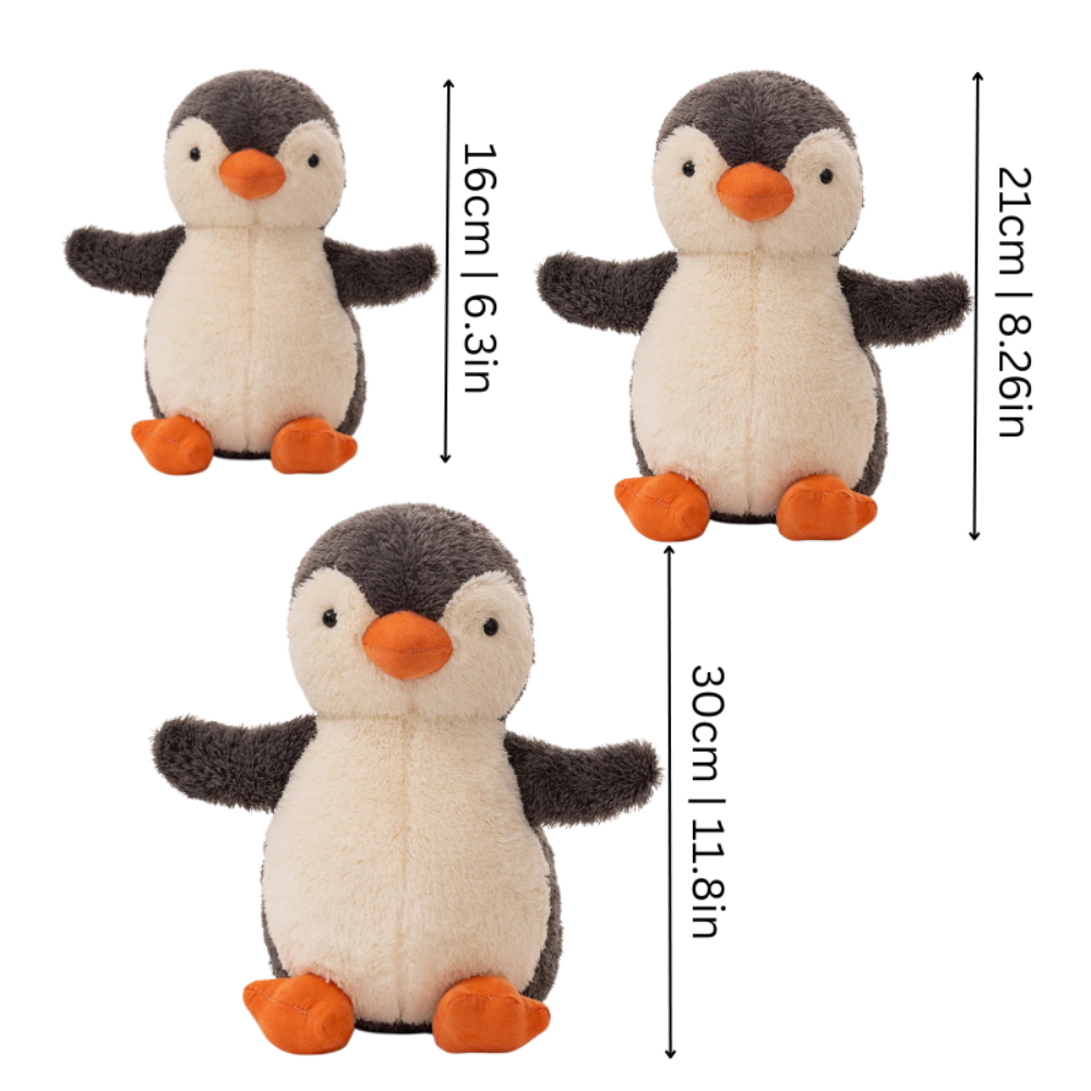 Penguin Plush Toy Sleep Companion For Cozy Cuddles And Quiet Moments