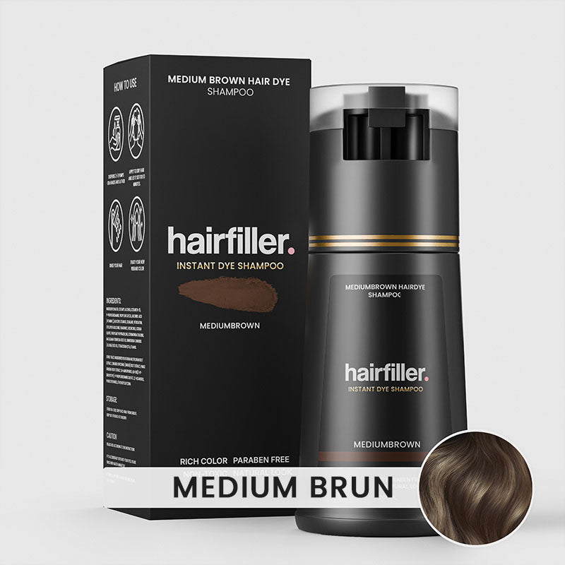 10-Minute Hair Color Shampoo – Gray Coverage & Long-Lasting Root Touch-Up