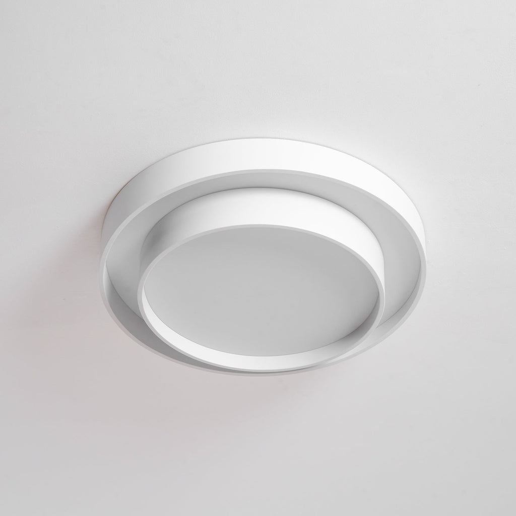 Cylinder Ceiling Light With LED Iron And Acrylic 40/50/60cm 3000K-6000K Dimmable