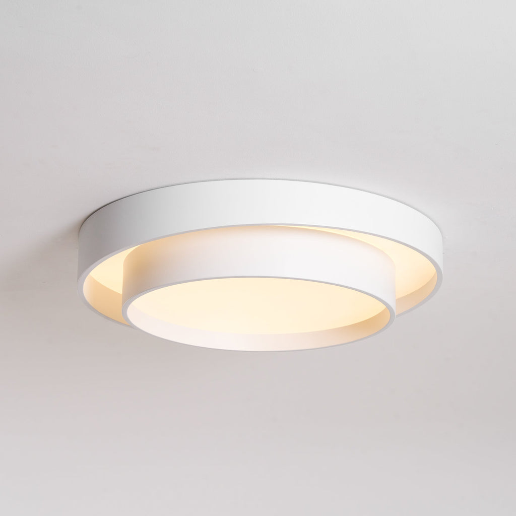 Cylinder Ceiling Light With LED Iron And Acrylic 40/50/60cm 3000K-6000K Dimmable