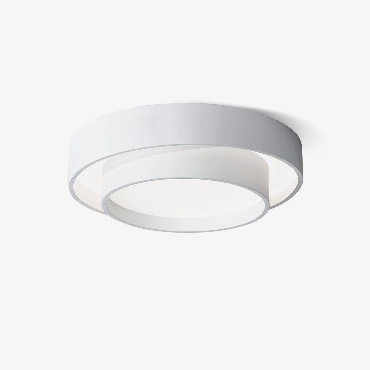 Cylinder Ceiling Light With LED Iron And Acrylic 40/50/60cm 3000K-6000K Dimmable