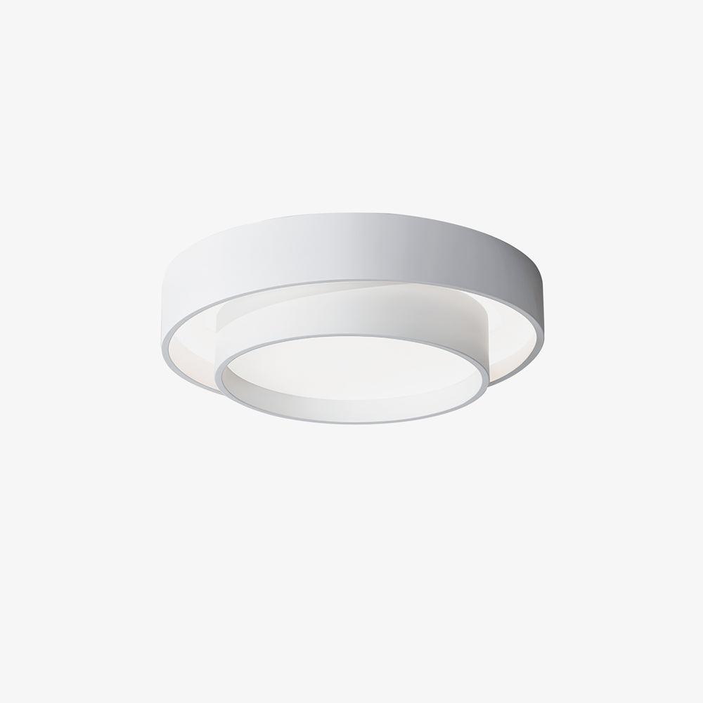 Cylinder Ceiling Light With LED Iron And Acrylic 40/50/60cm 3000K-6000K Dimmable