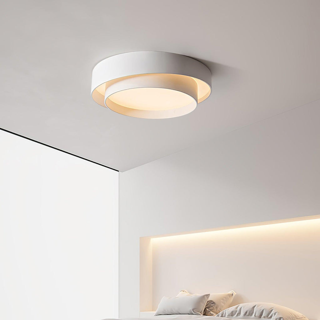 ArmoníaLuz Luminária de Teto LED Contemporânea de Montagem Rasa