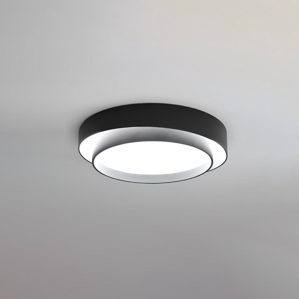 ArmoníaLuz Luminária de Teto LED Contemporânea de Montagem Rasa