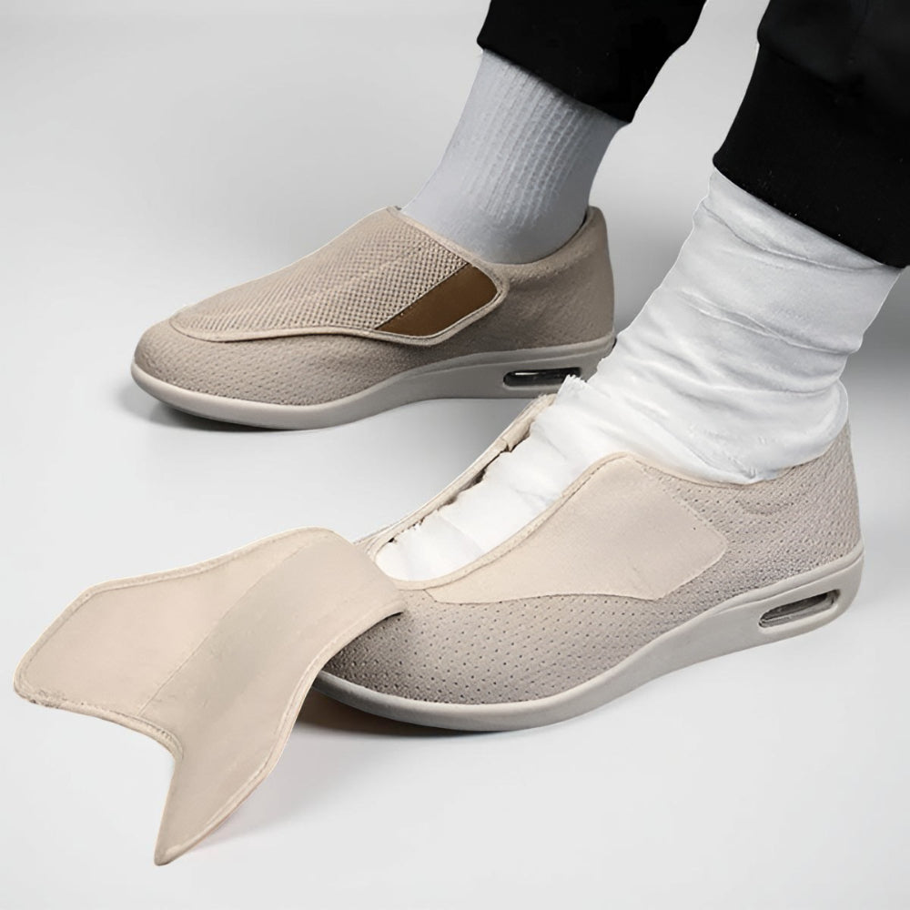 Men's Wide Fit Slip On Walking Shoes For Daily Wear