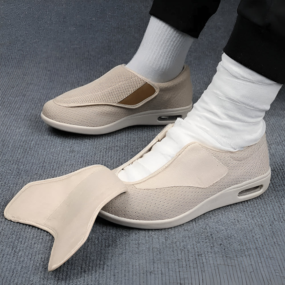 Men's Wide Fit Slip On Walking Shoes For Daily Wear