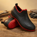 Pantofi de lucru pentru bărbați slip-on cu tracțiune antiderapantă pentru șantierele de construcții