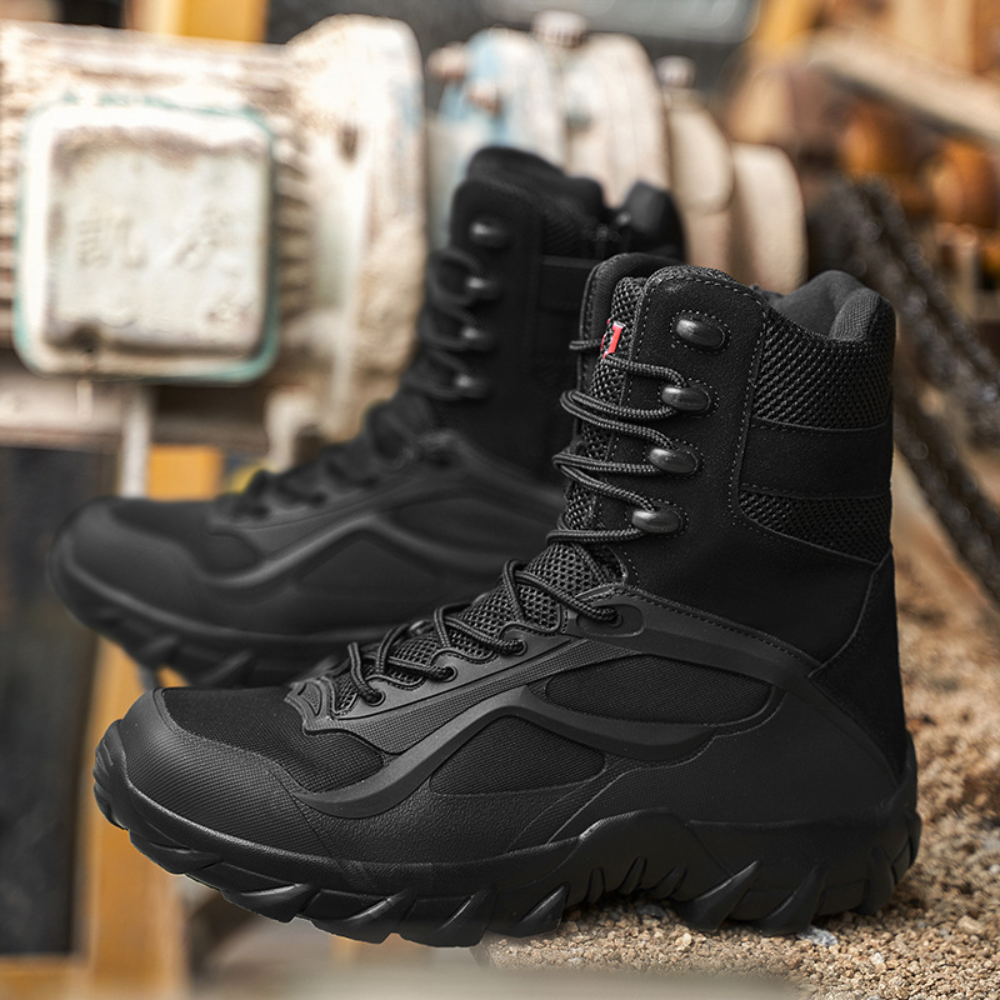 Men's Tactical Outdoor Boots With Ankle Support For Everyday Work