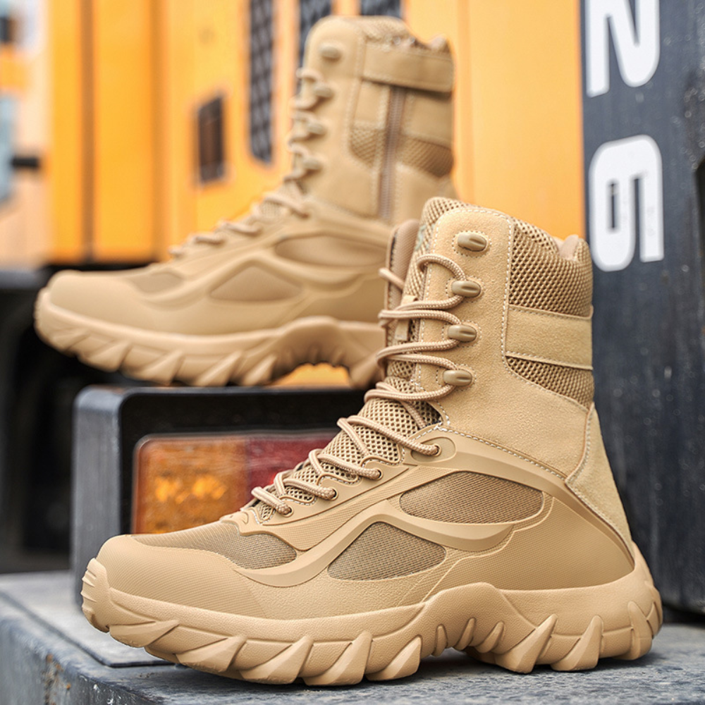 Men's Tactical Outdoor Boots With Ankle Support For Everyday Work