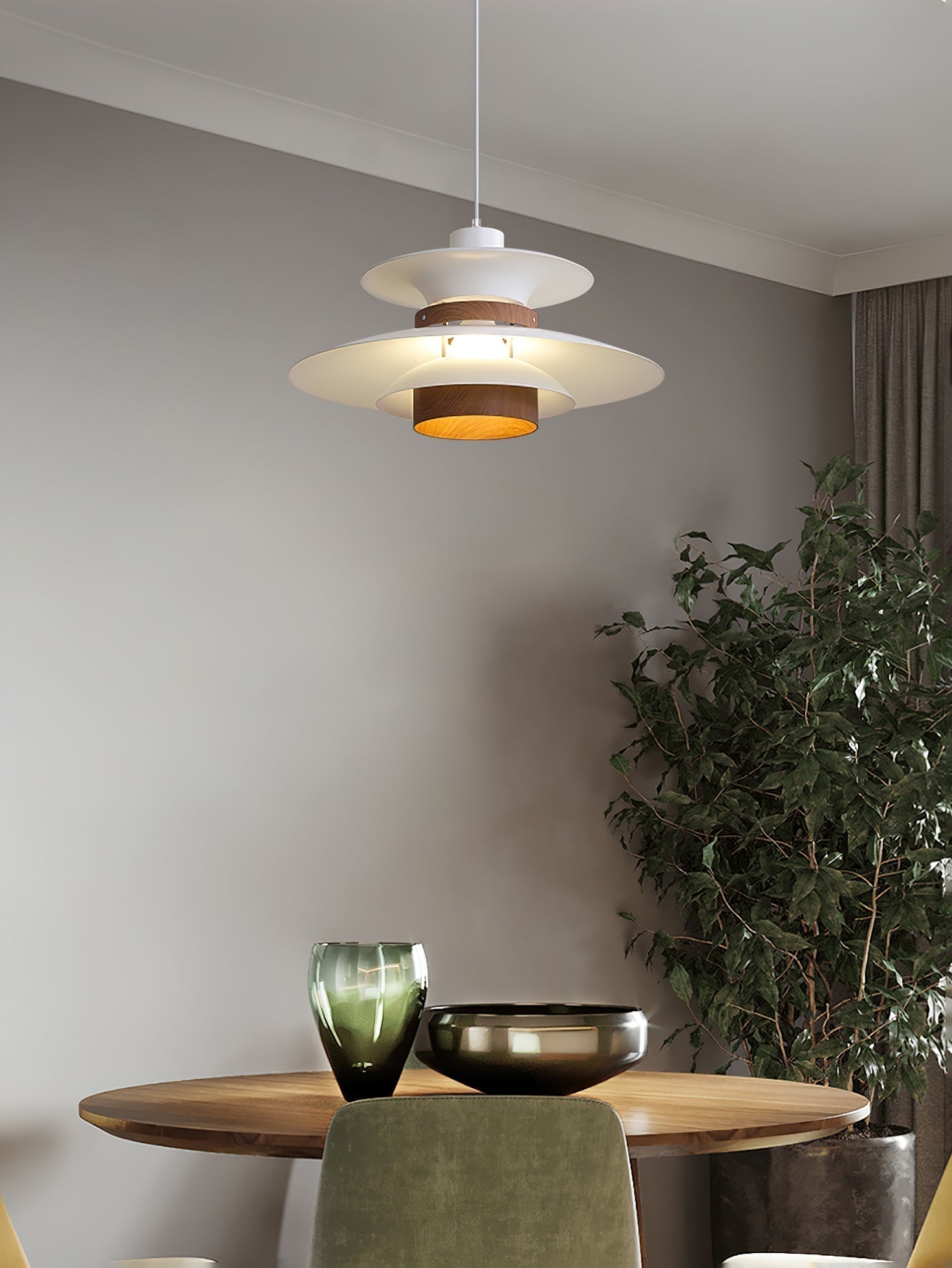 Astraea Pendelleuchte mit zeitloser Eleganz und warmem Lichtschein | Snurv